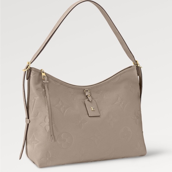 LV CarryAll MM bag in turtle dove - Picture 8 of 13